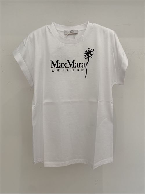 T-shirt stampata in cotone MAXMARA LEISURE | 2339411136600011